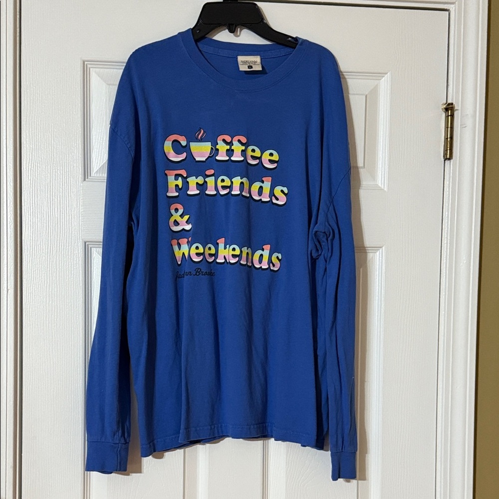 Jadelynn Brooke Blue Long Sleeve Shirt
